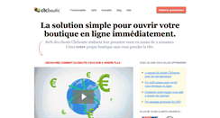 Desktop Screenshot of clicboutic.com